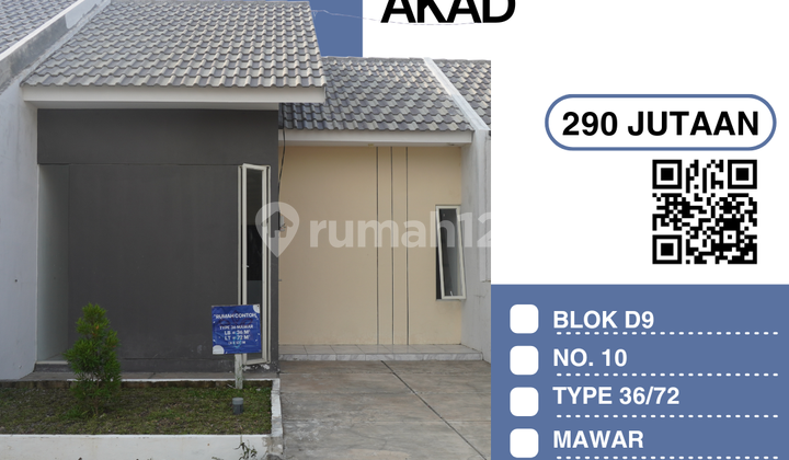 Mawar Type 36/72 – Blok D9 No.10: Booking Fee 500 Ribu Mawar Type 36/72 – Blok D9 No.10: Booking Fee 500 Ribu
