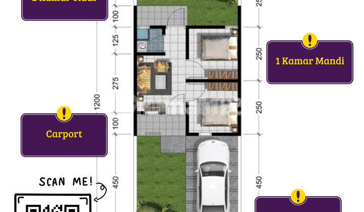 WAHID 30/60 (A6/09) – Strategic Location in Pasuruan Government Center 2