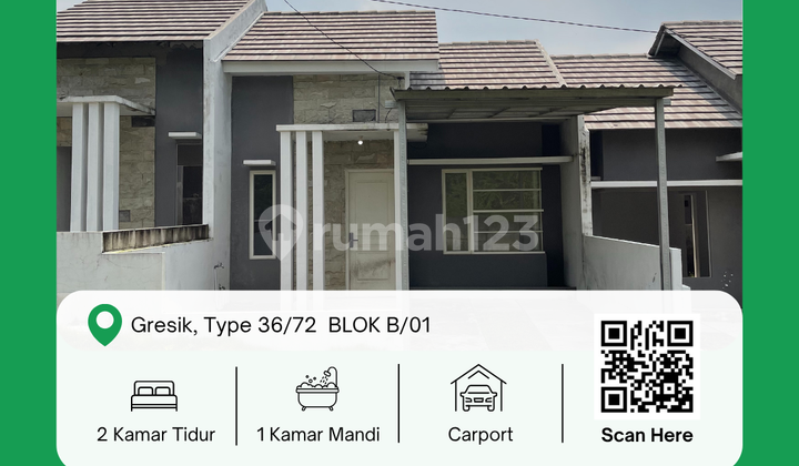 Rumah Shubuh 36/72 Blok A/08: Cicilan Ringan