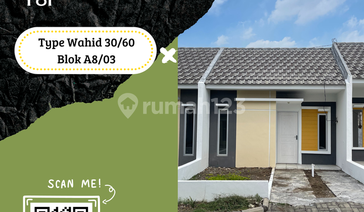 WAHID House 30/60 Block A8/03 – 0 Rp Down Payment, Strategic Location Near Highway!
