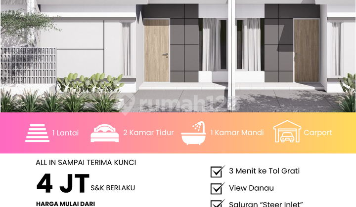 Lokasi Emas dan Strategis! Aster 36/60 - 3 Menit ke Tol Lokasi Emas dan Strategis! Aster 36/60 - 3 Menit ke Tol
