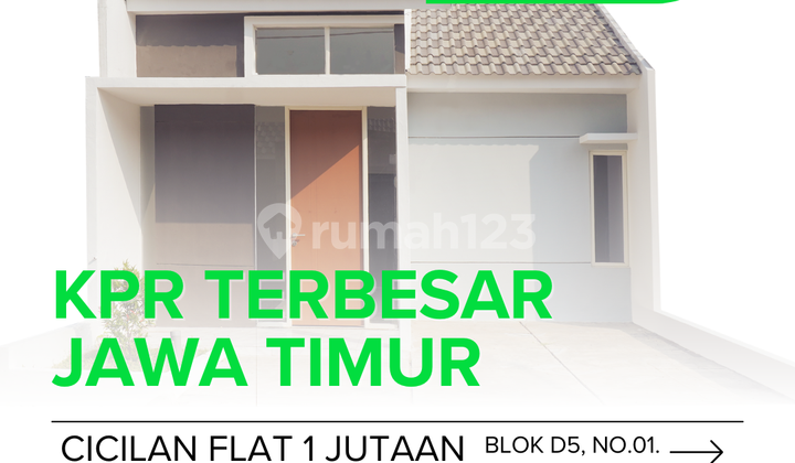 Rumah Murah Dekat Tol Type Agriyani 36/60 BLOK D5/01 