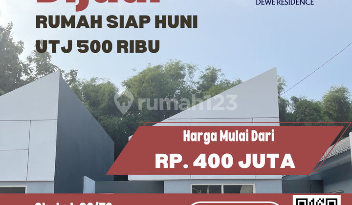 Rumah Siap Huni Shubuh 36/72 – Blok D3 No.12, UTJ 500 Ribu