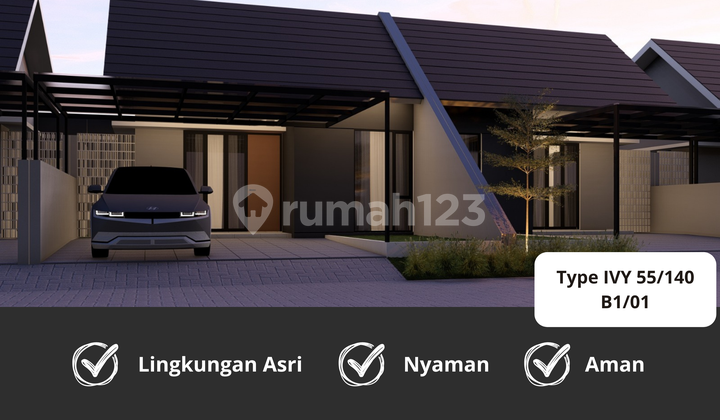 Rumah Dekat TOL, Type IVY 55/140 - Blok B1/01