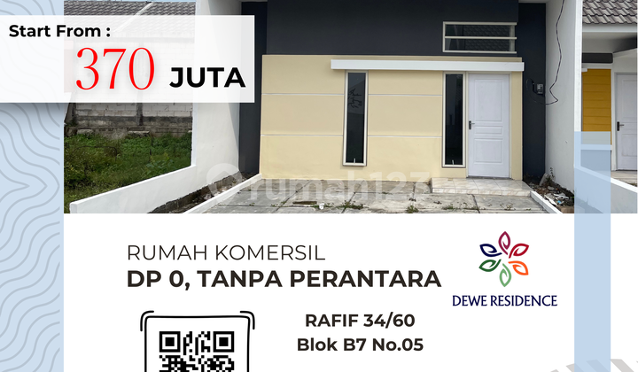 Diskon 70 Juta! Rumah RAFIF Pandaan B7/5 34/60