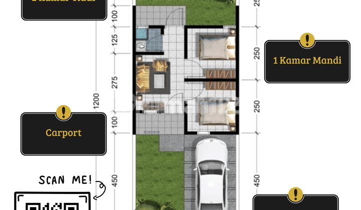 Comfortable Residence Beji WAHID, Block A8/03 – Near Highway, Affordable Price 2