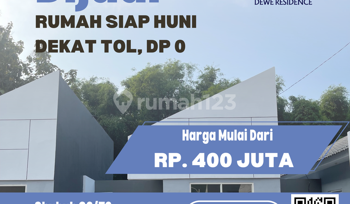 Hunian Shubuh – 36/72 Blok D9/16, Strategis Dekat Tol