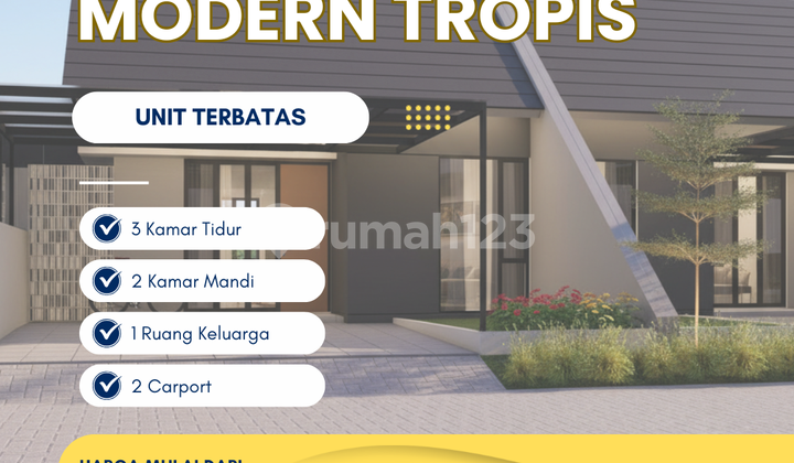 [Blok B1-06] Jual Cepat! Rumah Kasih Regency, Akses Strategis ke RS & Mall Ramayana Krian!