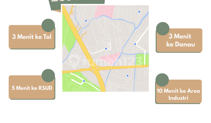 Rosemarry 36/70 – Blok D10/02: Rumah Murah Nyaman , View Danau Menawan. 2