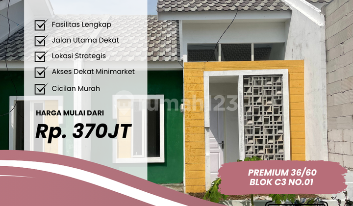 Promo Rumah PREMIUM 36/60 C8/7 – Cicilan Hemat, Admin Ringan! Promo Rumah PREMIUM 36/60 C8/7 – Cicilan Hemat, Admin Ringan!