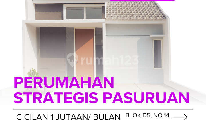 KPR Murah DP 0 Type Agriyani 36/60 Blok D5/14 – Siap Huni!