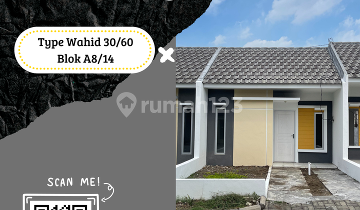 Hunian Asri Tipe WAHID 30/60 Blok A8 No.14 – 5 Menit dari PIER