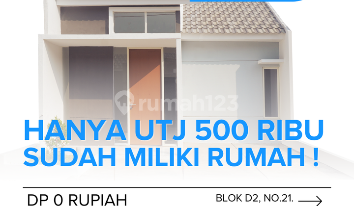 Rumah Murah Agriyani Type 36/66 – Blok D2 No.21, UTJ 500 Ribu,  1