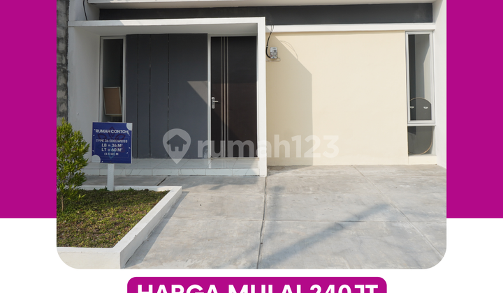 Type Edelweiss Blok B No.23 | Cicilan Flat Gadingrejo 1