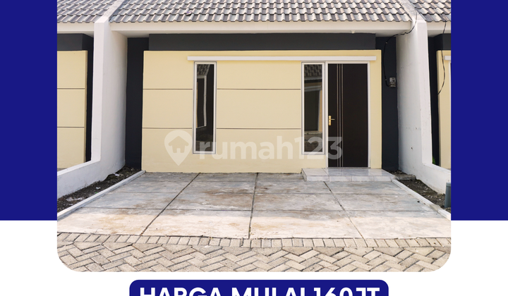 Dijual Rumah Cicilan Flat 1 Juta Sampai Lunas! Tipe Bougenville 36/60  (Subsidi) Blok A No.1 di Grati Pasuruan.