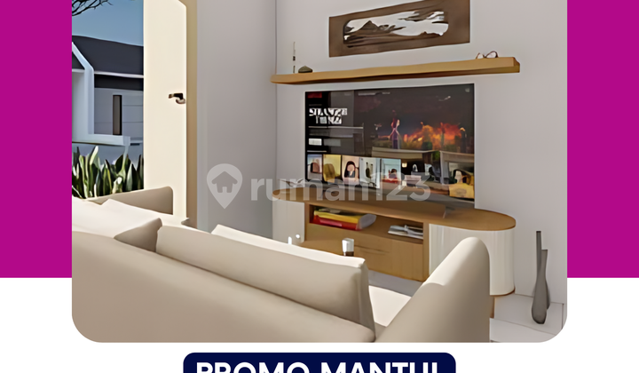 Rumah Cluster Modern di Bugulkidul Type Mawar 36/72  2