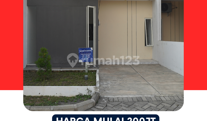House for Sale in Wonorejo Pasuruan, Rose Type 36/72