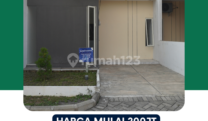 House for Sale in Wonorejo Pasuruan, Type Mawar 36/72