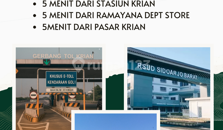 Rumah Dekat Kawasan Industri Sidoarjo KASIH REGENCY C19-10 2