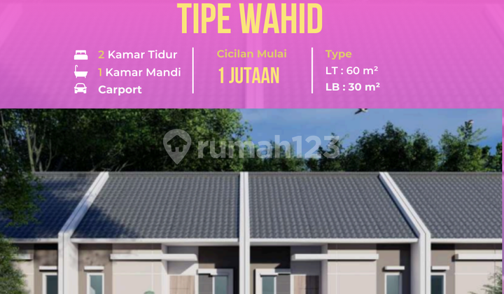 Minimalist House in Beji Pasuruan Type WAHID 30/60 Block B8-4 – Islamic Residence, Flood-Free, Near Public School Minimalist House in Beji Pasuruan Type WAHID 30/60 Block B8-4 – Islamic Residence, Flood-Free, Near Public School