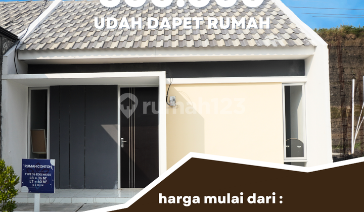 Rumah Siap Huni di Blok B8 Tipe Edelweiss, di Lumbang Pasuruan