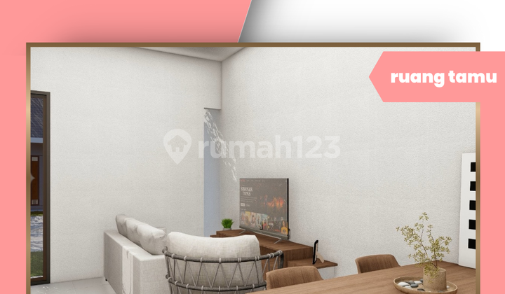 Rumah Murah Tipe RAFIF 34/60  Cicilan Mulai 1 Jutaan, DP 0% 2