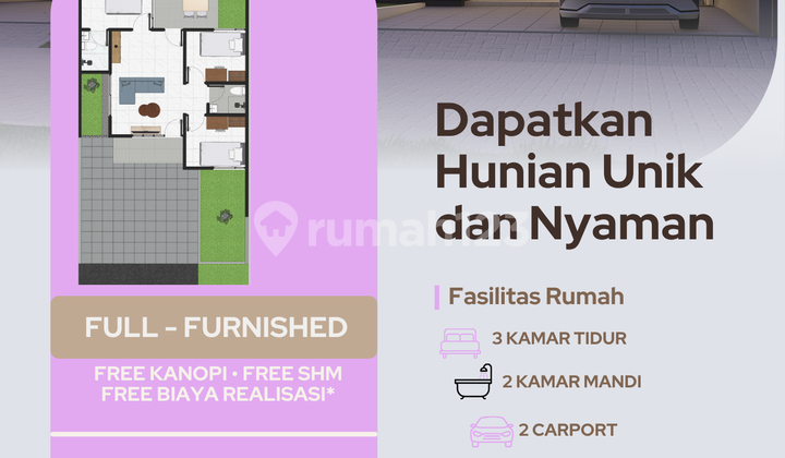 Rumah Tipe 36 dengan Tanah Luas 142m di Kasih Regency DP 5 Juta! Rumah Tipe 36 dengan Tanah Luas 142m di Kasih Regency DP 5 Juta!