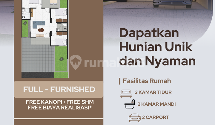 Hunian Keluarga Kasih Regency Tipe 55/112 Siap Huni Blok B1 03