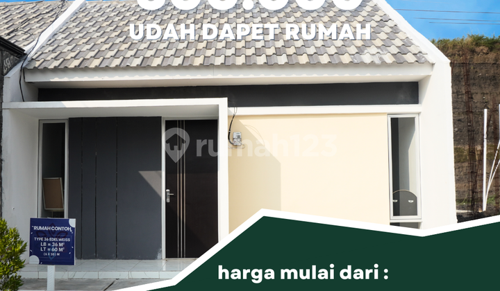 Rumah Dijual DEWE RESIDENCE hanya Rp240 Jutaan Type Edelweiss  1