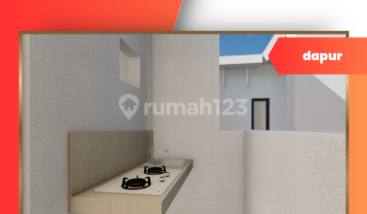 Rumah murah Tipe Mawar 36/72 di Grati, tanpa perantara 2