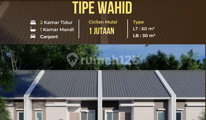 House for Sale in Beji Dewe Residence, Type WAHID 30/60, Block B8-2 – Affordable Price, 0% Down Payment, Easy Installments House for Sale in Beji Dewe Residence, Type WAHID 30/60, Block B8-2 – Affordable Price, 0% Down Payment, Easy Installments