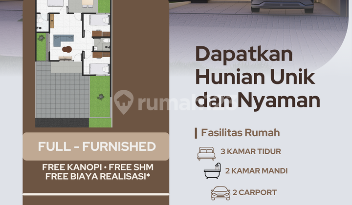 Miliki Segera Rumah Tipe 55/112 | Harga Spesial Rp 542 Jutaan