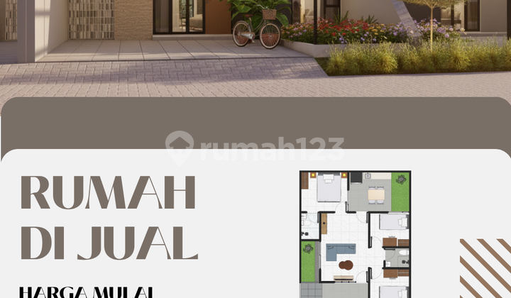 Rumah Modern KASIH REGENCY B1-01 Cicilan Ringan, DP 5 Juta! Rumah Modern KASIH REGENCY B1-01 Cicilan Ringan, DP 5 Juta!