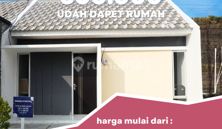 Rumah Dijual Tipe Edelweiss Blok B2 di Kejayan Pasuruan 