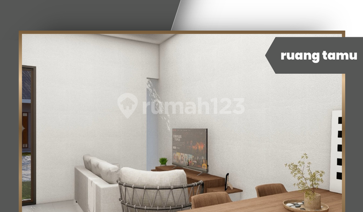 Hunian Nyaman Tipe RAFIF Cicilan Ringan 1 Jutaan, DP 0% 2