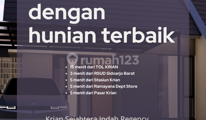 Kasih Regency B1-06 Unit Terbatas! Rumah Tipe 55/112  2