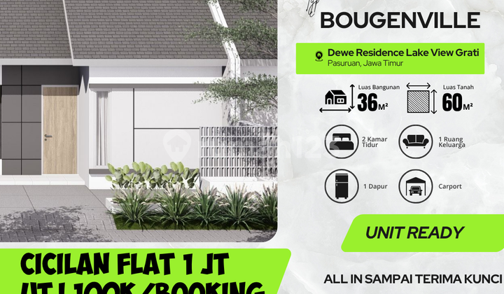 Sell House Need Money – Bougenville Type Block A5 in Bugulkidul Pasuruan, Flat Installment, Near Toll Road, Favorite Schools, and Strategic Area of the Largest Cluster in East Pasuruan Sell House Need Money – Bougenville Type Block A5 in Bugulkidul Pasuruan, Flat Installment, Near Toll Road, Favorite Schools, and Strategic Area of the Largest Cluster in East Pasuruan