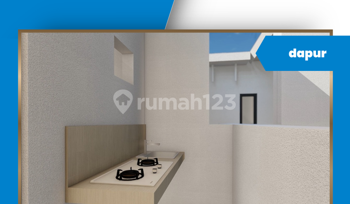 Rumah Tipe Wahid 30/60 Blok B7-9 Kraton, cicilan 1 Jt-an  2