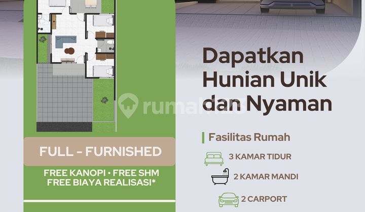 Rumah di Lokasi Premium Kasih Regency | Blok A2-02, Tipe Favorit 55/112 Rumah di Lokasi Premium Kasih Regency | Blok A2-02, Tipe Favorit 55/112