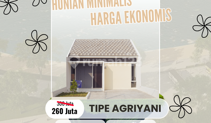 Rumah Type Agriyani Blok D5 No. 01 View Danau Ranu Grati 1