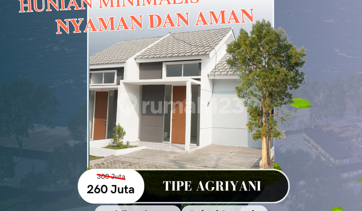 Rumah Type Agriyani C8 No.06 – Rumah Strategis KPR Komersi! 1