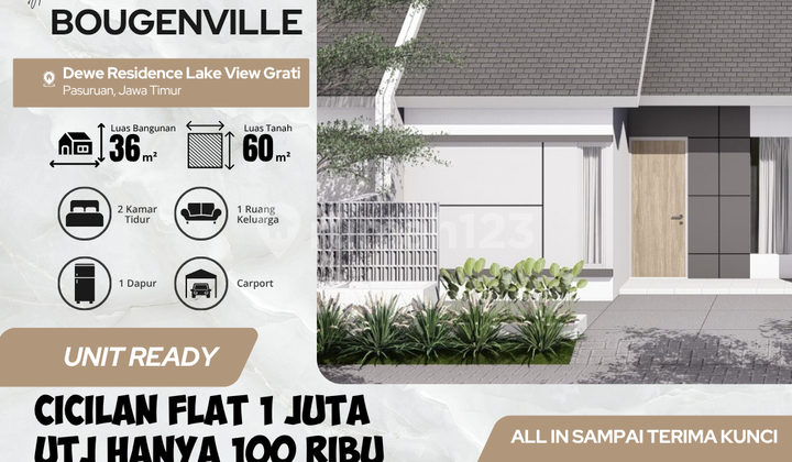 Rumah Subsidi Tipe Bougenville, Dekat Fasilitas Pendidikan Rumah Subsidi Tipe Bougenville, Dekat Fasilitas Pendidikan