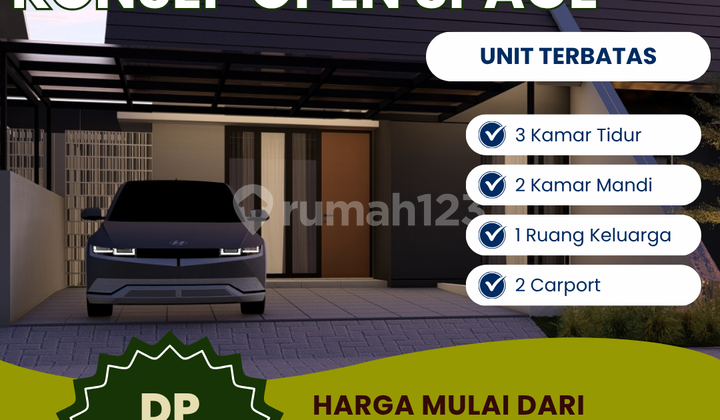 Hunian Ramah Lingkungan Blok B1 No. 08, Dekat Tol Krian