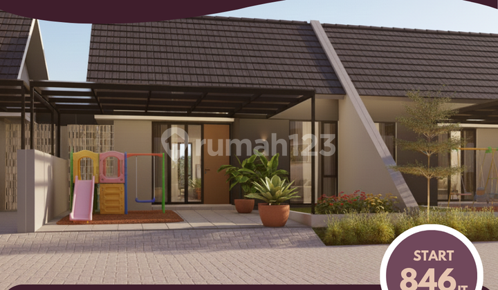 Promo Rumah Modern Area Krian tipe 55/183 Lokasi Super Strategis