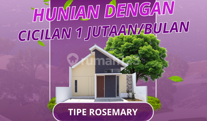 PROMO BESAR! Tipe Rosemary– View Danau Cicilan Flat
