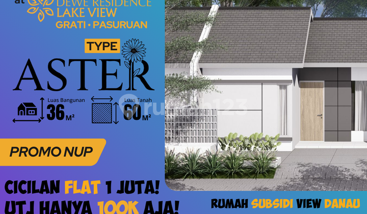 Hunian Type Aster 36/60, Cicilan KPR Ringan Hunian Type Aster 36/60, Cicilan KPR Ringan