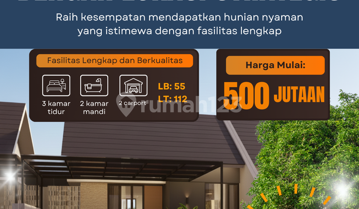 Rumah Blok B1 No. 07, DP Hanya 5 Juta Rupiah