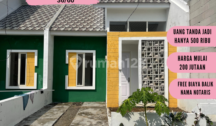Rumah Type Premium 36/60 Blok B1 No. 5, Cicilan KPR Ringan