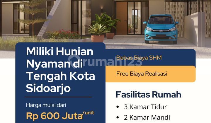 Unit Siap Dihuni! Blok B1 No. 01 Dekat Kraton Water Park 1