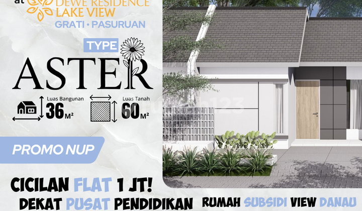 Promo Terbatas Cluster Tipe Aster Cicilan Flat 1